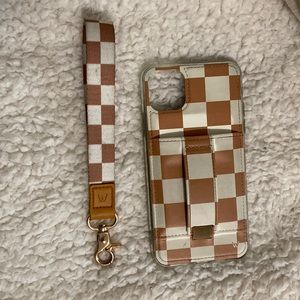 Walli Case & Matching Wrist Lanyard